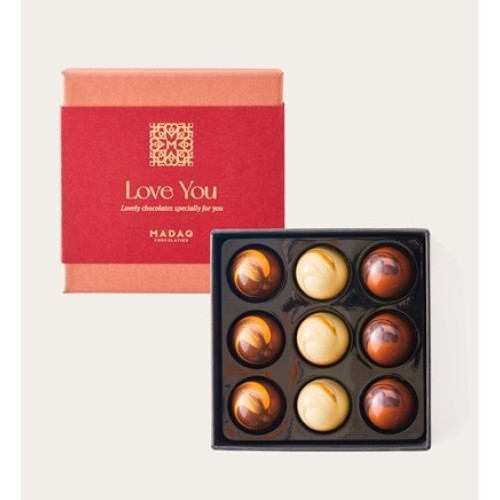 Madaq Chocolate Bonbons Love You 9 pcs.